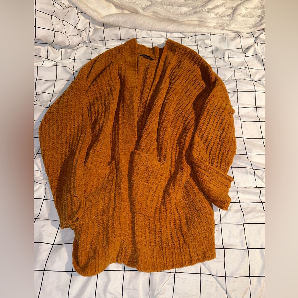 copper cardigan